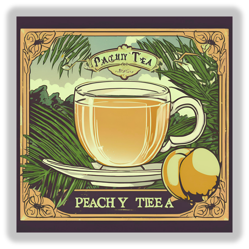 Peachy Palmetto Paradise - Southern Peach Tea
